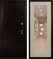 Входная дверь MIRROR 3K капучино