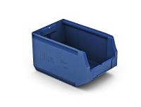 Пластиковый складской лоток 350x225x200 мм синий