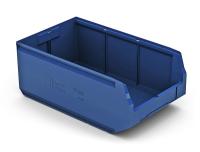 Пластиковый складской лоток 500x300x200 мм синий