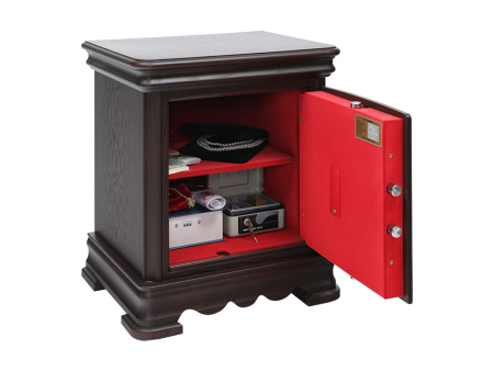 Взломостойкий сейф в дереве VALBERG КАРАТ-46 EL Д