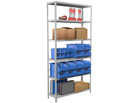 Стеллаж MS Strong 2550х700х400 (6 полок)