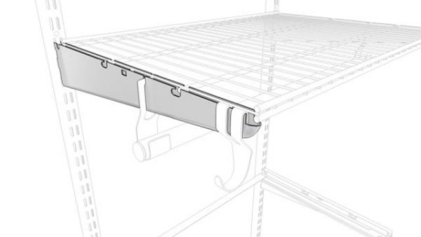 Кронштейн полки GBr-50 белый