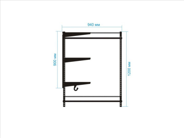 Гардеробная система №3